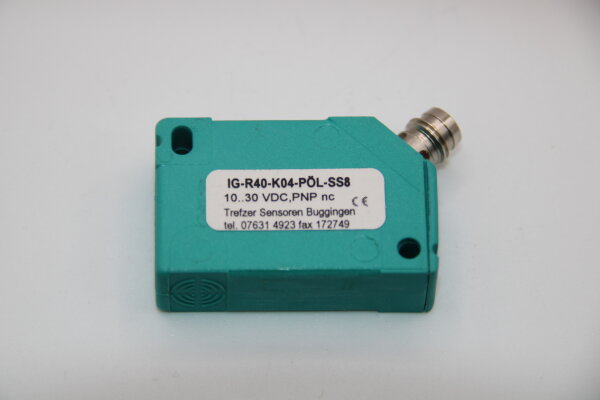 Trefzer Sensoren IG-R40-K04-PÖL-SS8 Induktiver Näherungssensor