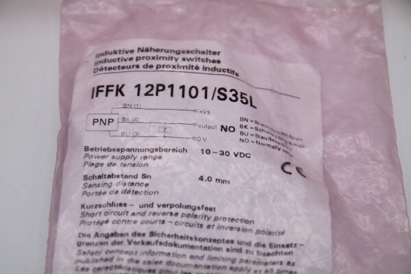 BAUMER IFFK 12P1101/S35L Induktiver Sensor