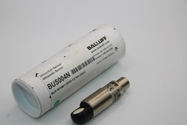 BALLUFF BUS W18M1-GPXI-12/100-S92G Ultraschallsensor