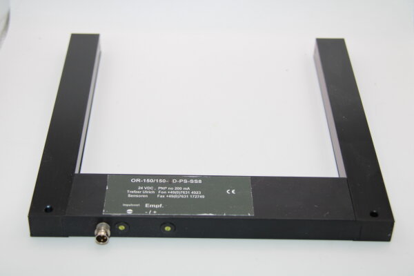 Trefzer Sensoren OR-150/150-D-PS-SS8 Rahmenlichtschranke